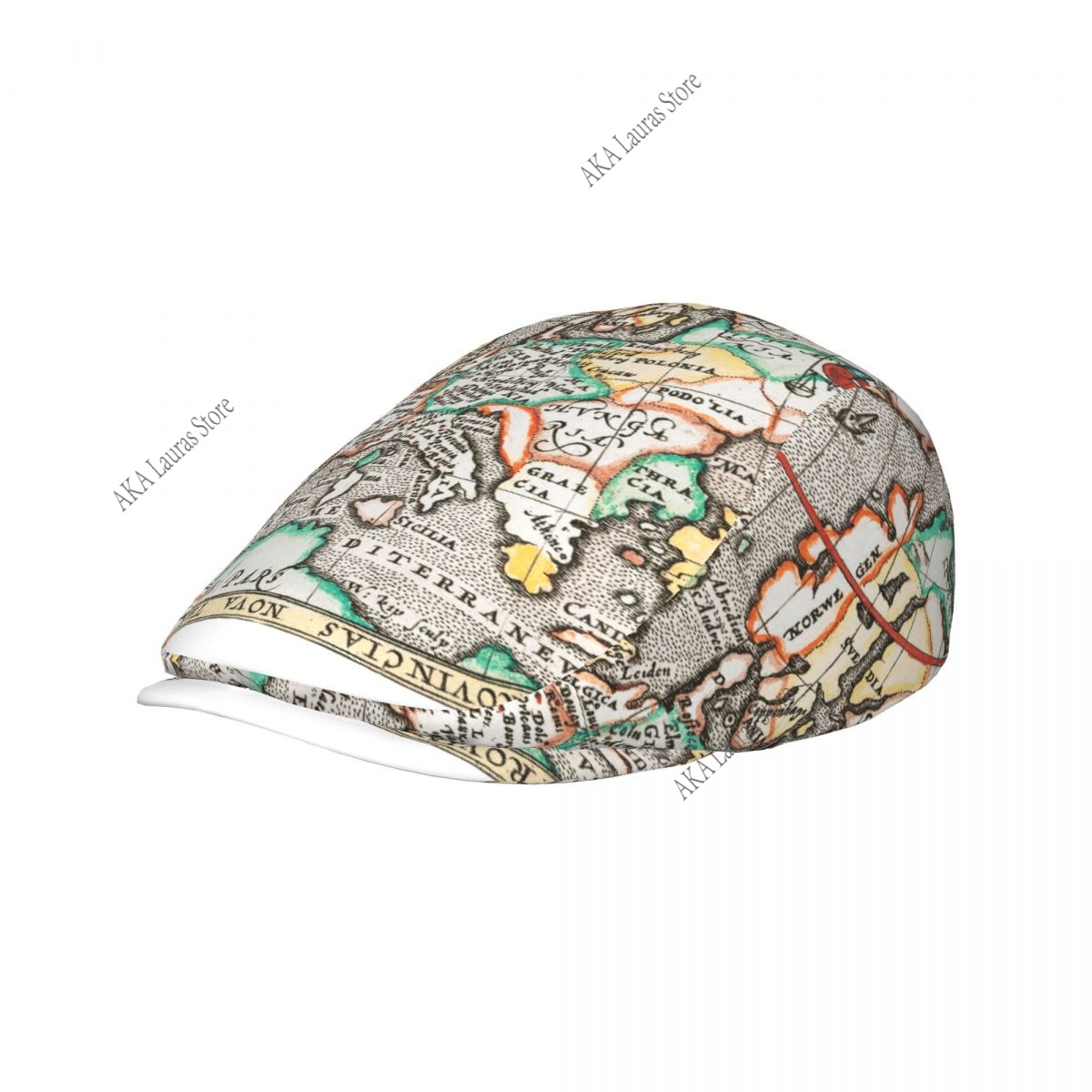 Newsboy Cap Ivy - Newsboy Cap Peaky Octagonale Hoed Vintage