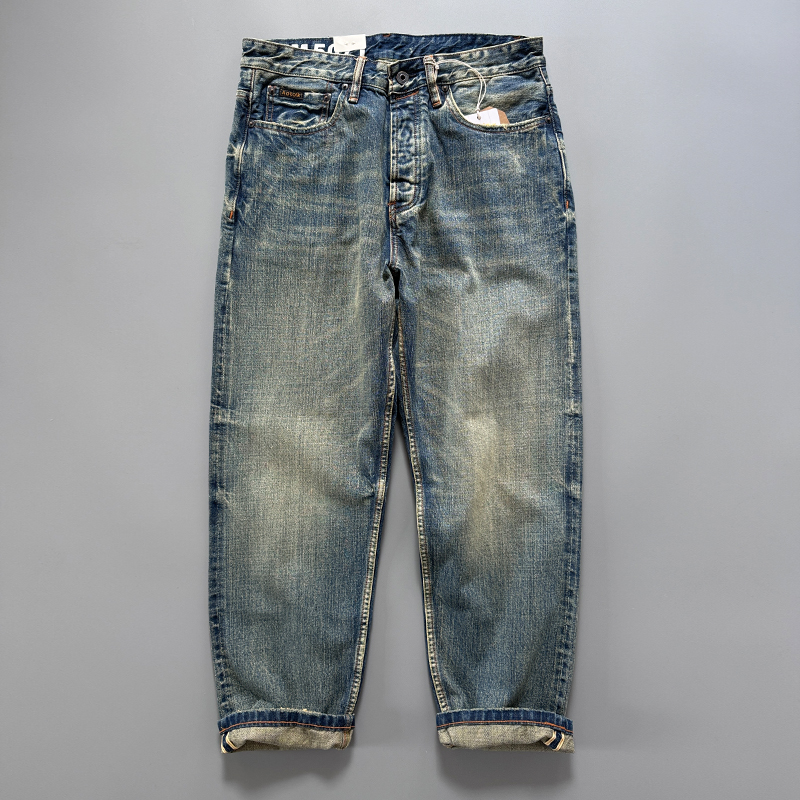 Levis Jeans 501 - 13,5 oz Heren Japanse Indigo Blauwe