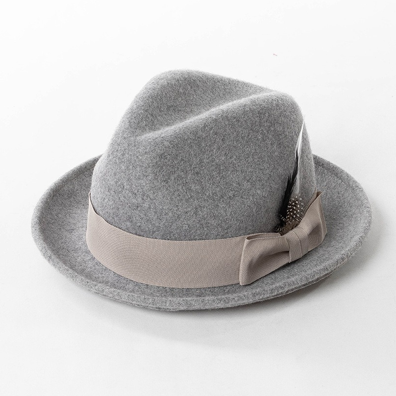 Fedora Hat Wool - USPOP Winter Wol Fedora Hoed Vrouwen