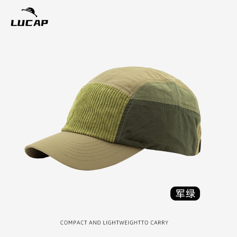 Op maat gemaakte geborduurde l - Corduroy Cap 5 Panel recensie en prijs
