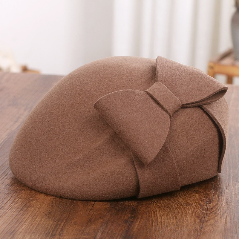 Franse elegante mesh-boog woll - Fedora Hat Wool recensie en prijs