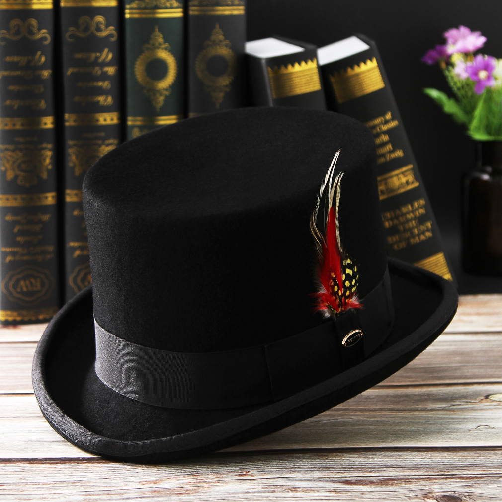 Nieuwe Mannen Hoed 100% Wol Fe - Fedora Hat Wool recensie en prijs
