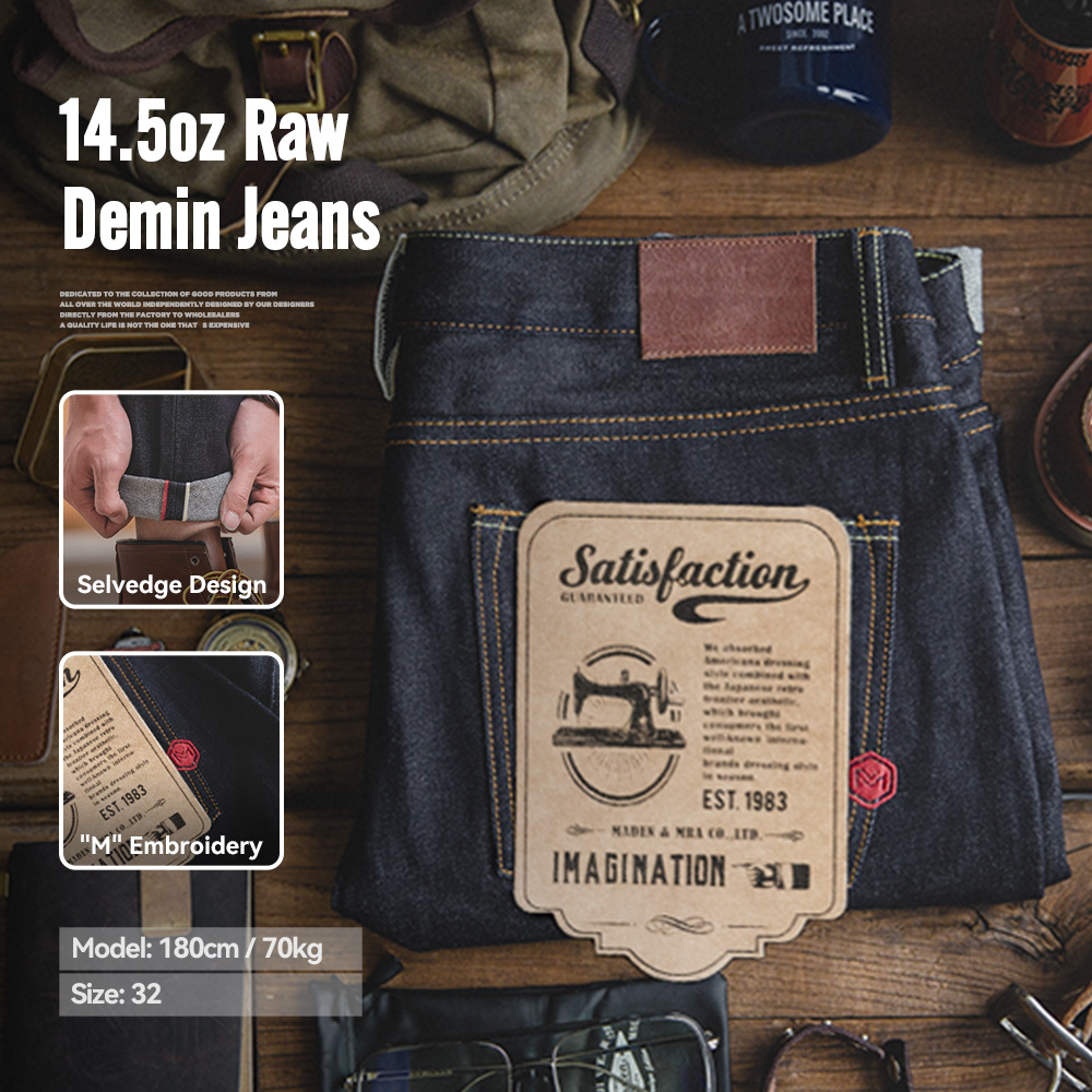Maden Retro 14.5oz Selvedge Ra - Levis Jeans 501 recensie en prijs