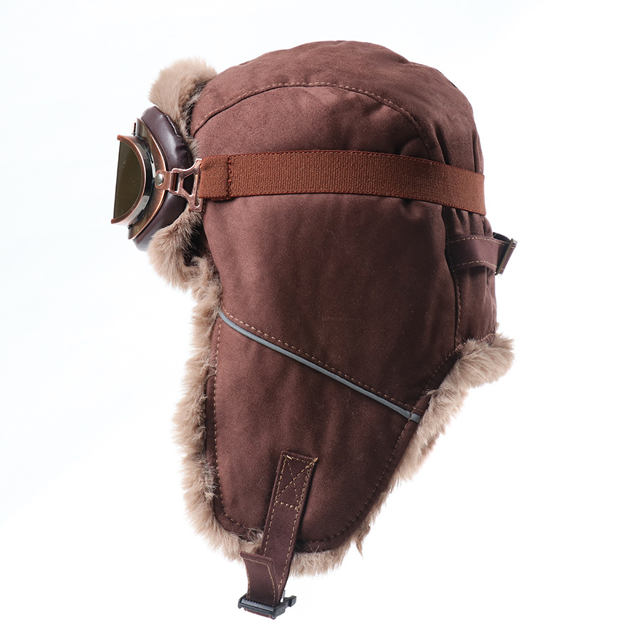 Vintage aviatorhoed met bril,  - Winter Trapper Hat recensie en prijs